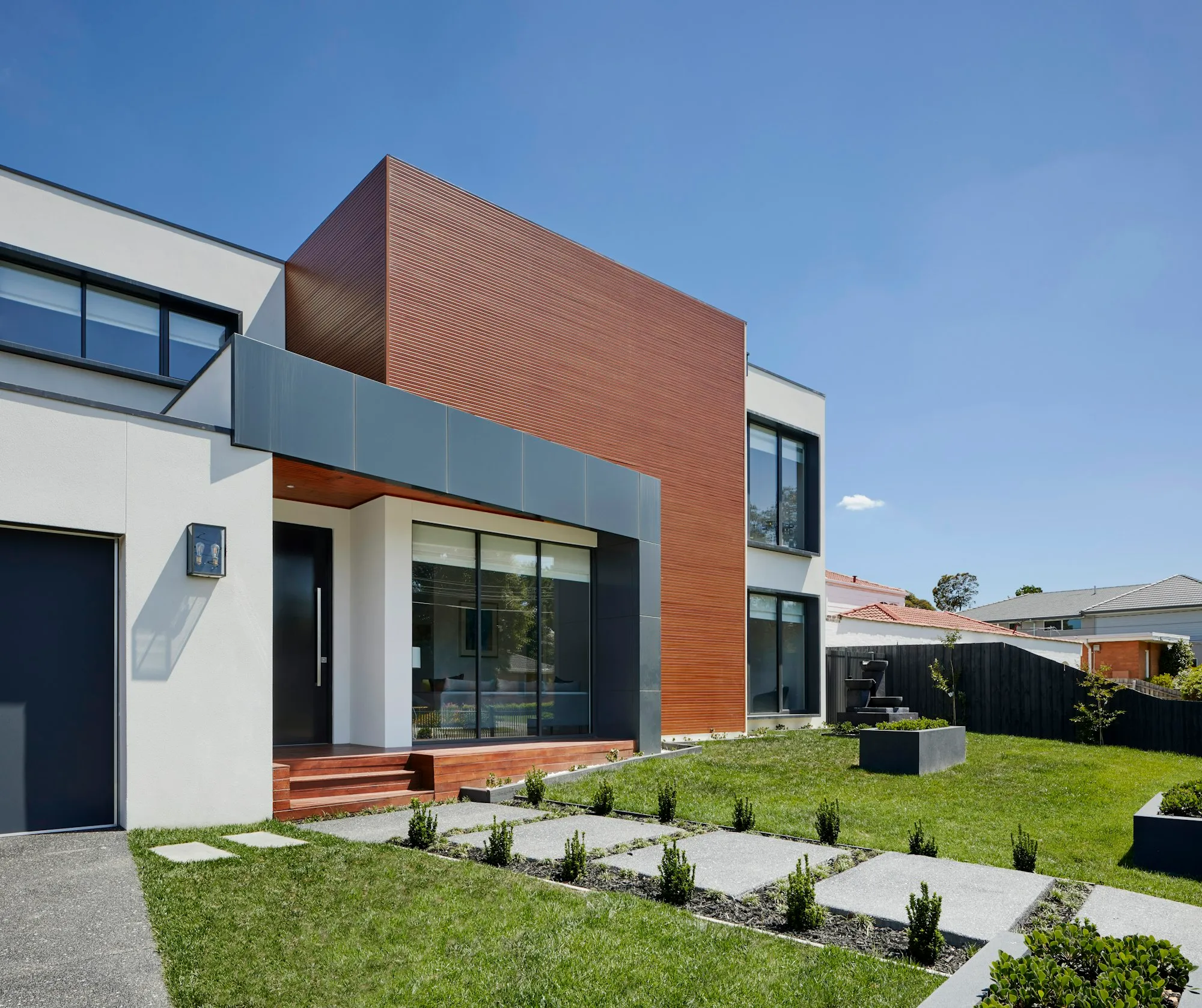 Bright remodeled living space